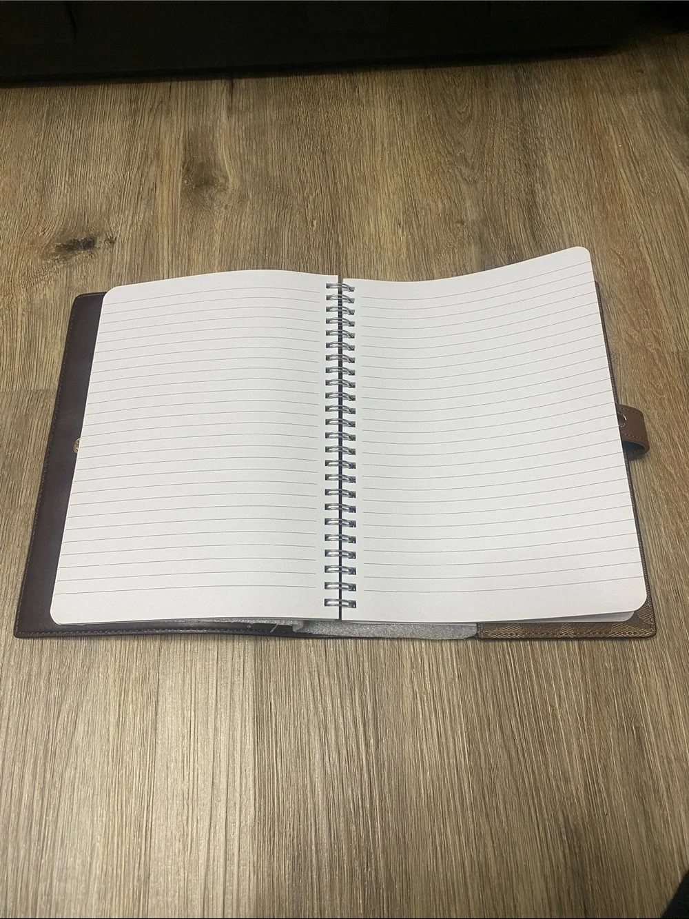 Coach Signature Khaki Notebook
